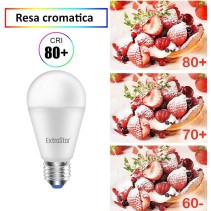 Lampadina LED E27, 8W (equivalenti a 80W), 6500K, luce bianca fredda - Pacco da 6